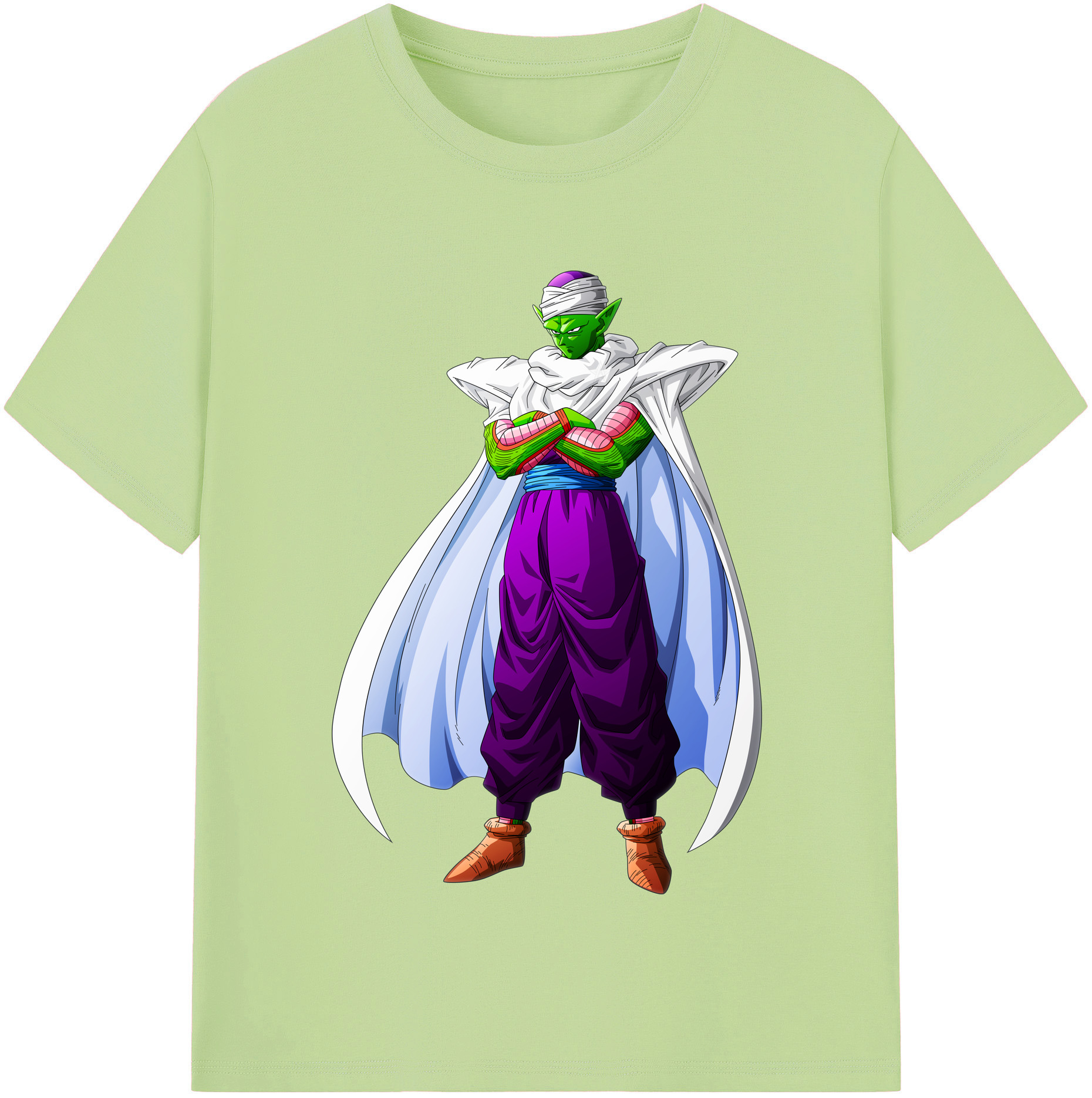 （画像用） ドラゴンボール ピッコロ DRAGON BALL Piccolo 綿100％半袖Tシャツ（フロントプリント）